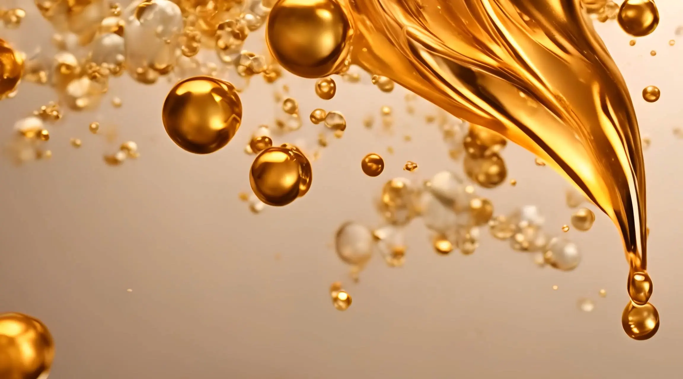 Premium Golden Liquid Elegance Video